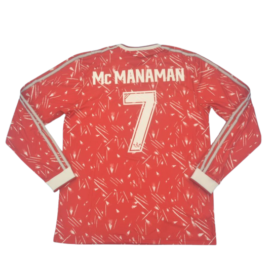 Liverpool Heim Langarm 89/91 "McManaman" Nº 7