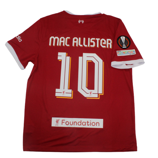 Liverpool Jerseys Rot 23/24 "Mac Allister" Nº 10