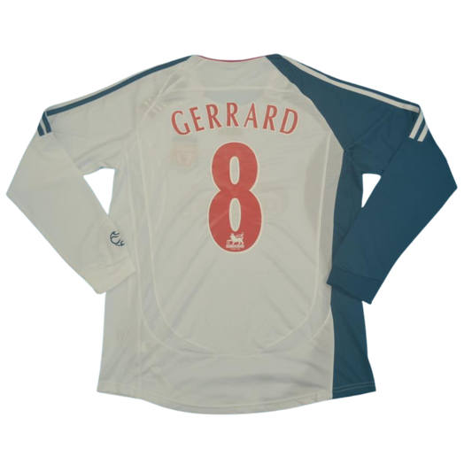 Liverpool Auswärts Langarms 06/07 "Gerrard" Nº 8