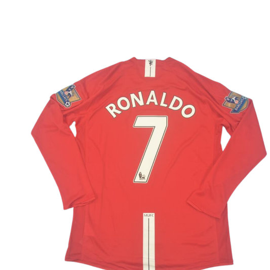 Manchester United Heim Langarm 07/09 "Ronaldo" Nº7