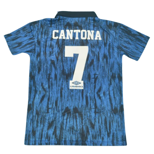 Manchester United Auswärts Blau 92/93 "Cantona" Nº 7