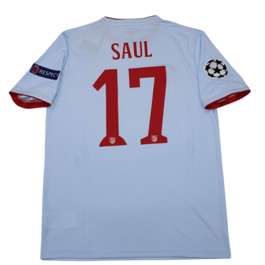 Atlético de Madrid Auswärts Gray 14/15 "Saul" Nº 17