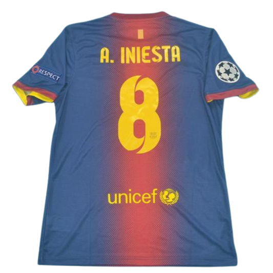 Barcelona Heim 12/13 "A. Iniesta" Nº 8