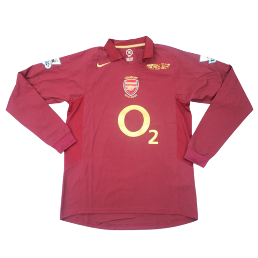 Arsenal Heim Dark Rot Langarm 05/06