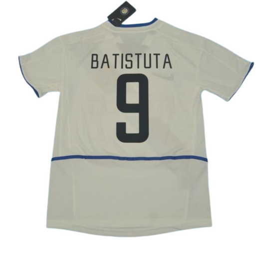 Internazionale Auswärts Weiß 02/03 "Batistuta" Nr.9