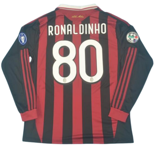 Milan Heim Langarm 09/10 "Ronaldinho" Nr.80