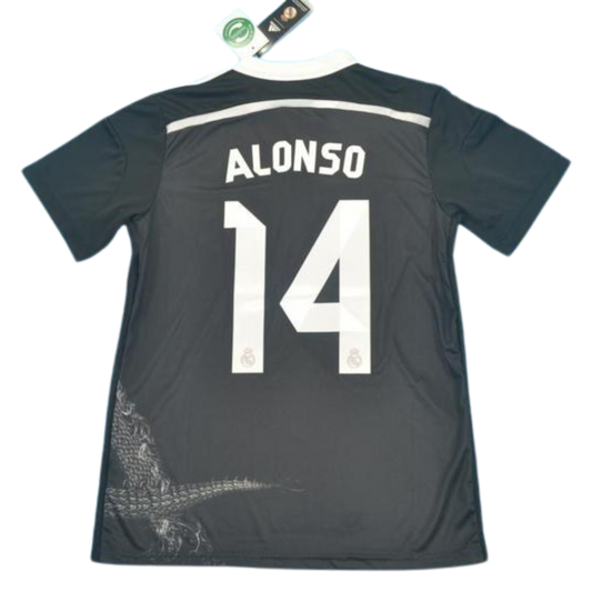 Real Madrid Alternative Black 14/15 "Alonso" Nº 14