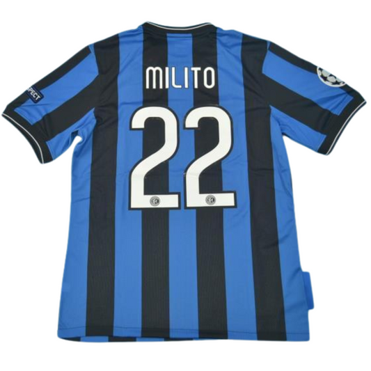 Internazionale Heim UCL Finale Version 2010 "Milito" Nr.22
