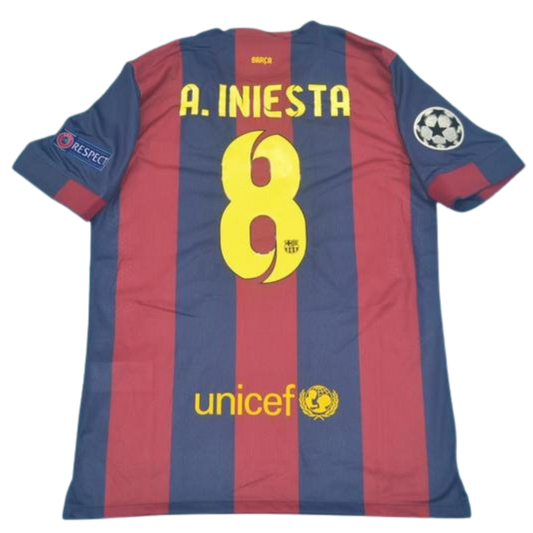 Barcelona Heim 14/15 "A. Iniesta" Nº 8