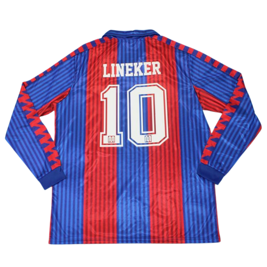 Barcelona Heim Langarm 91/92 "Lineker" Nº 10