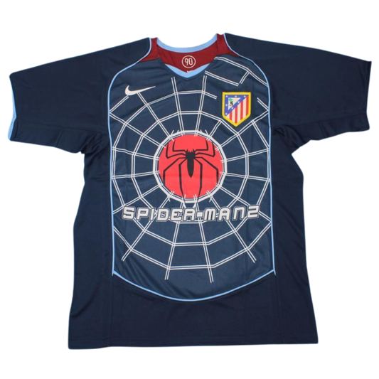 Atlético de Madrid Auswärts Blau 04/05