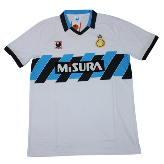Internazionale Auswärts Weiß 90/91