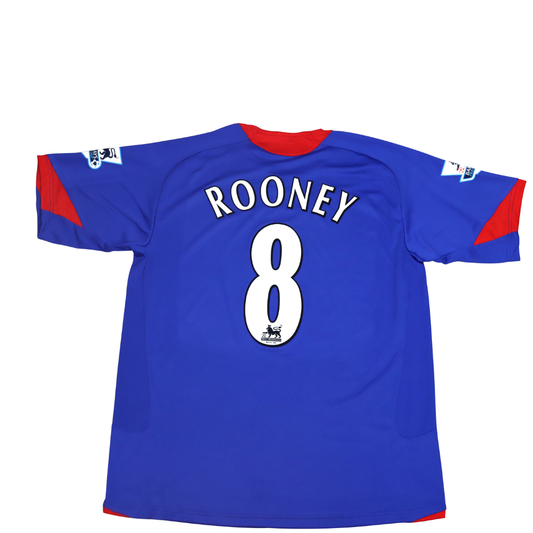 Manchester United Auswärts Blau 05/06 "Rooney" Nº8