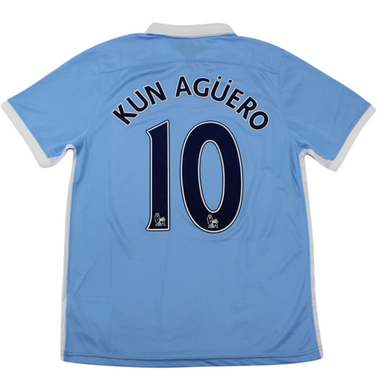 Manchester City 15/16 Heim "Kun Aguero" Nº10