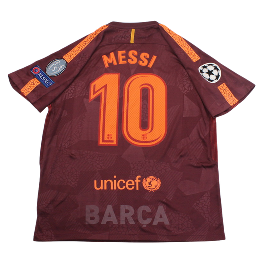 Barcelona Alternative Rot 17/18 "Messi" Nº 10