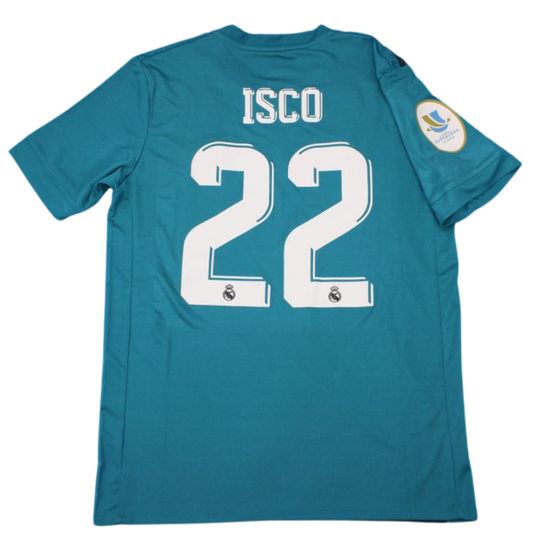Real Madrid Auswärts Thrid Blau 17/18 "Isco" Nº 22