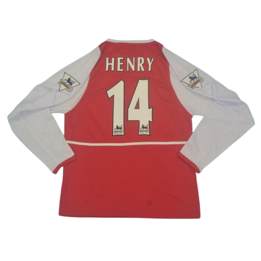 Arsenal Heim Langarm 02/04 "Henry" Nº 14