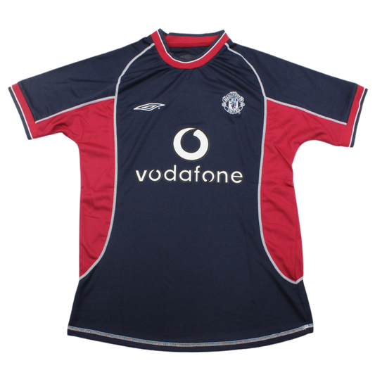 Manchester United Alternative Blau 01/02
