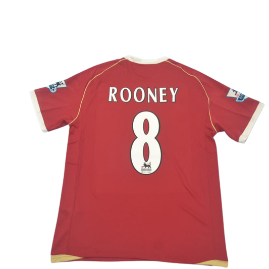 Manchester United Heim 06/07 "Rooney" Nº8