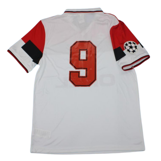 Milan Auswärts Weiß UCL Version 94/95 Nr.9