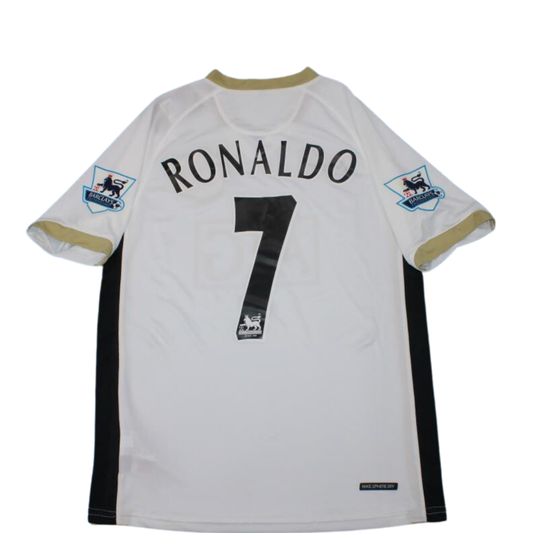 Manchester United Auswärts Weiß 06/07 "Ronaldo" Nº7