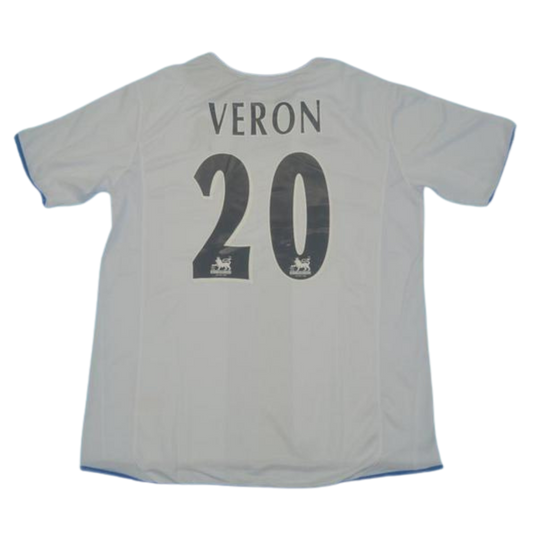 Chelsea Auswärts Weiß 03/05 "Veron" Nº 20