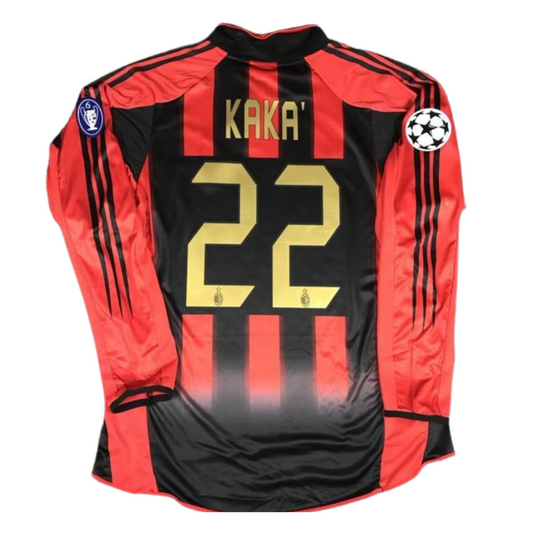 Milan Heim UCL Version Langarm 04/05 "Kaká" Nr.22