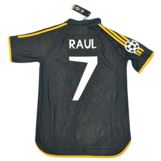 Real Madrid Auswärts Black 99/00 "Raul" Nº 7