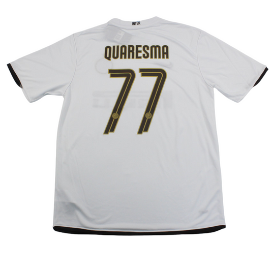 Internazionale Auswärts Weiß 08/09 "Quaresma" Nr.77