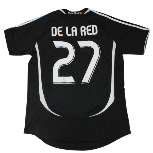 Real Madrid Auswärts Alternative 06/07 "De La Rot" Nº 27