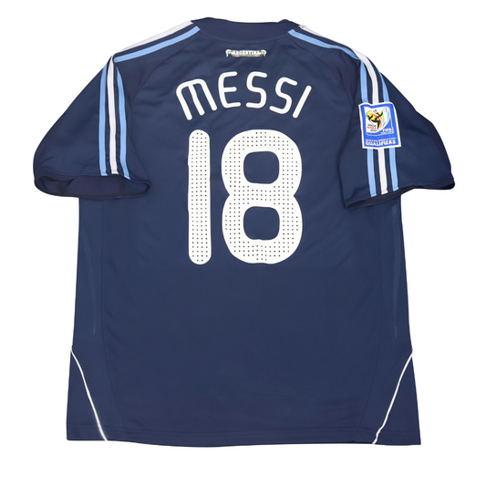 Argentinien Auswärts Weltmeisterschaft Version 2008 "Messi" Nr.18