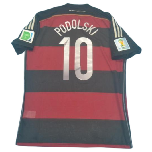 Deutschland Auswärts WM Version 2014 "Podolski" Nr.10