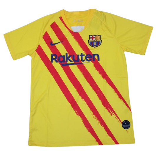 Barcelona Auswärts Alternative Gelb 19/20