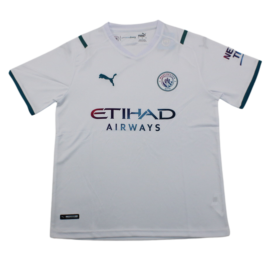 Manchester City Auswärts Weiß 21/22