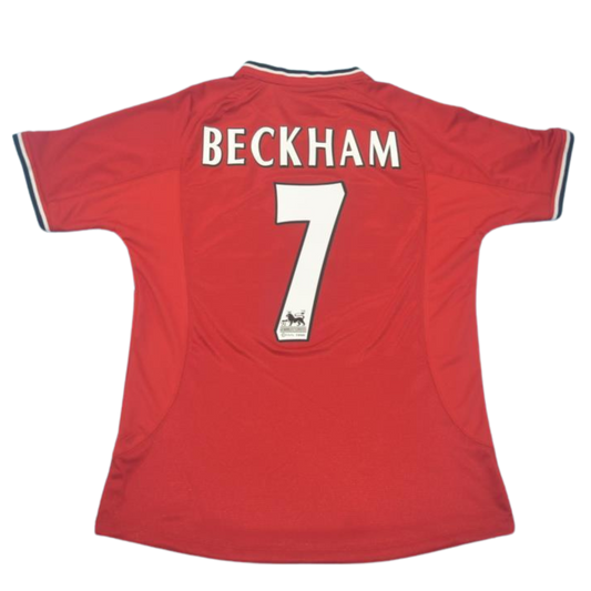 Manchester United Heim 00/02 "Beckham" Nº 7
