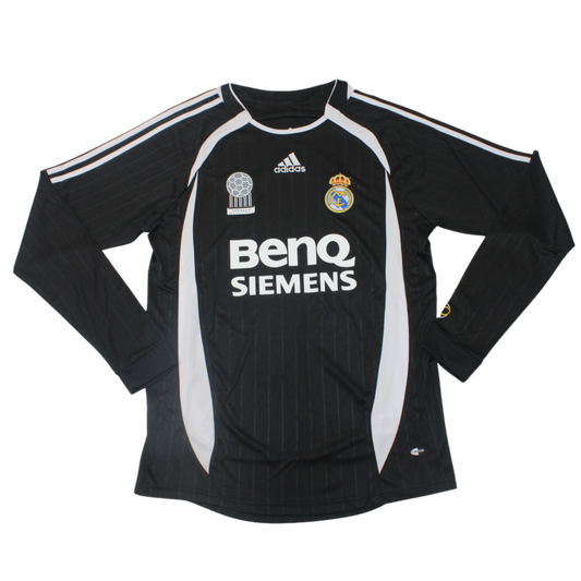 Real Madrid Auswärts Alternative Langarm 06/07