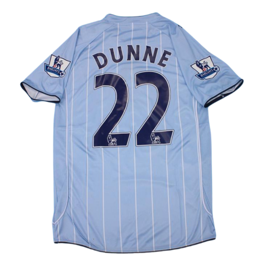 Manchester City Heim 07/08 "Dunne" Nº 22