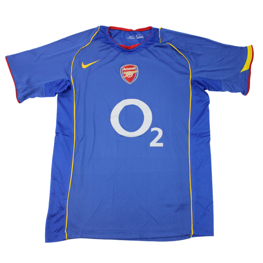 Arsenal Auswärts Blau 04/05