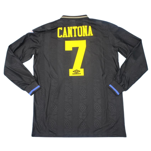 Manchester United Auswärts Black Langarm 93/95 "Cantona" Nº 7