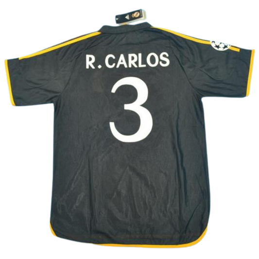 Real Madrid Auswärts Black 99/00 "R. Carlos" Nº 3