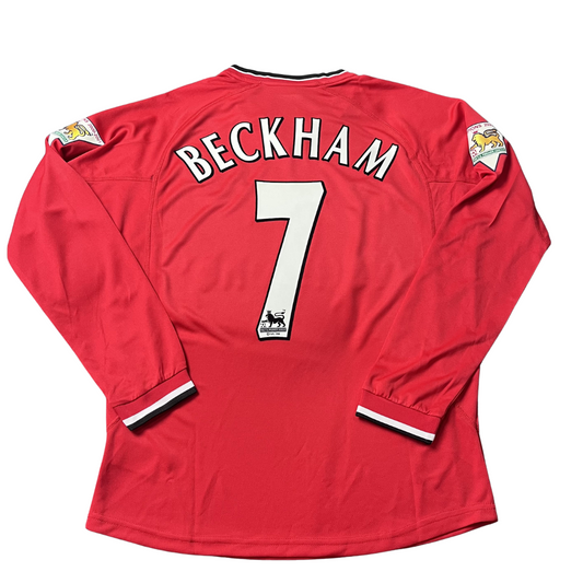 Manchester United 00/02 Heim "Beckham" Nº7