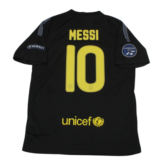 Barcelona Auswärts Black 11/12 "Messi" Nº 10