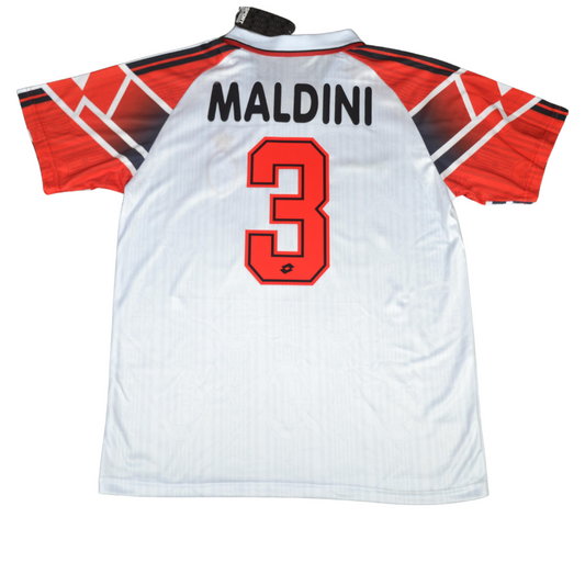 Milan Auswärts Weiß 97/98 "Maldini" Nr.3