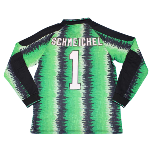 Manchester United Black Grün TW Langarm 90/92 "Schmeichel" Nº 1