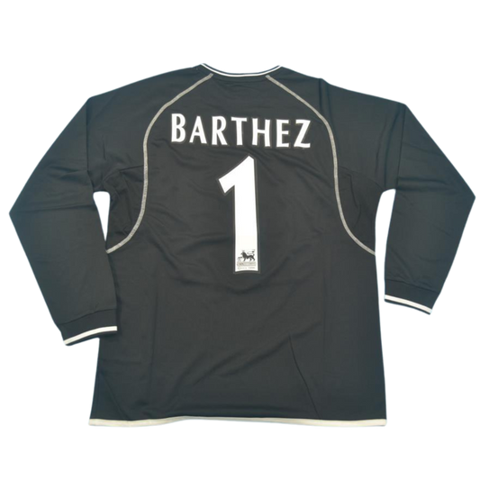 Manchester United TW Black Langarm 00/02 "Barthez" Nº 1