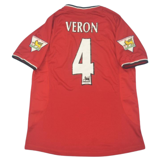 Manchester United Heim 00/02 "Veron" Nº 4