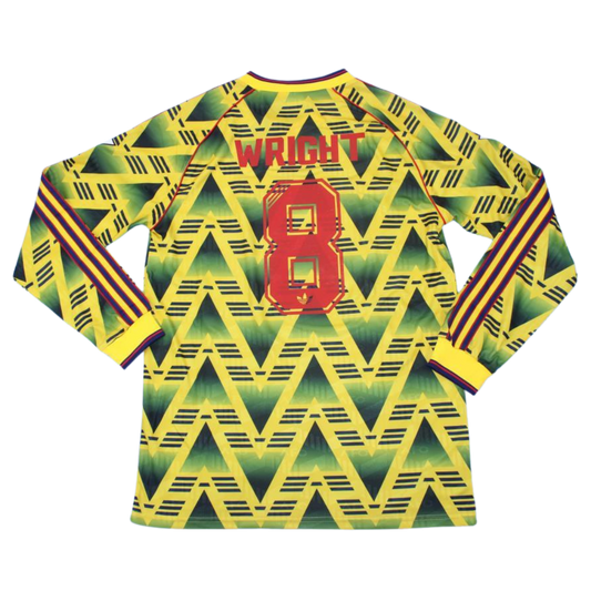 Arsenal Auswärts Langarm 91/93 "Wright" Nº 8