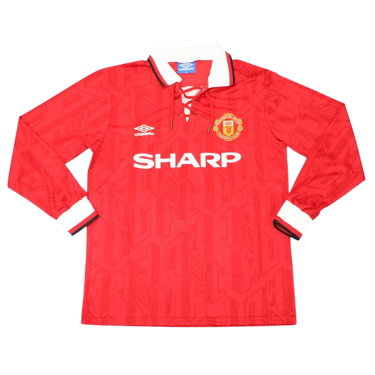 Manchester United Heim Langarm 92/94