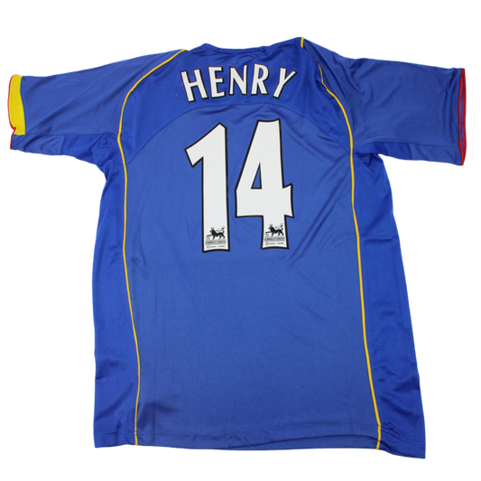 Arsenal Auswärts Blau 04/05 "Henry" Nº 14