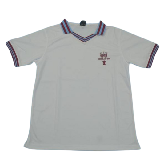 West Ham Auswärts Weiß 1980